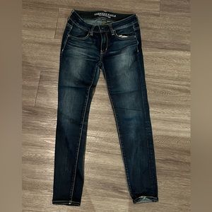 American Eagle dark wash jeggings